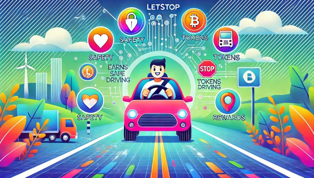 Letstop LETSTOPとは?安全運転で暗号資産を稼ぐD2Eアプリの始め方と使い方 | サトファンブログ