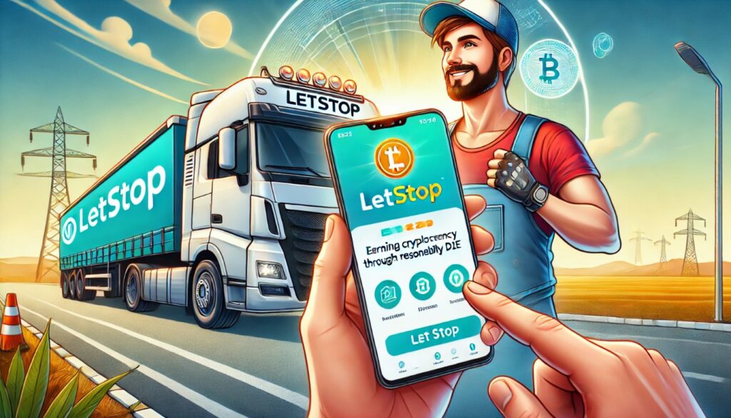 Letstop 長距離ドライブの前はLETSTOPを稼働→暗号資産を稼げるD2E | サトファンブログ